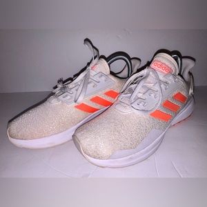 adidas Duramo Orange and White Womens running Shoe